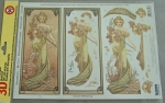 3D Stanzbogen Jugendstil 1900 Spring and Summer