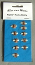 Wachs 10 Bienen 1,5 cm