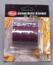 Gewachste Kordel Bordeaux