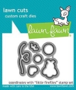 Lawn Fawn Die Schneideschablone Little Fireflies Glühwürmchen