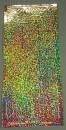 Stickerbogen 10 x 23 cm holografisch Ecken
