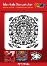 Mandala Stickerbogen XL Suncatcher 04