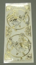 Match It Sticker Flower Fairies transparent Chicory gold