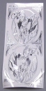 Match It Sticker Flower Fairies transparent Iris silber