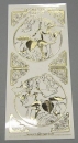 Match It Sticker Flower Fairies transparent Rose gold