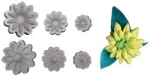 Moosgummiform Dahlie