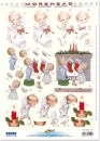 3D Stanzbogen Moreheads Engelchen und Kinder
