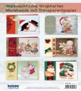 Reddy Cards Moreheads mit Transparentpapier / Weihnachten