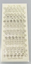Sticker zu Fancy Punches transparent gold