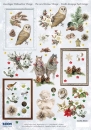 Reddy Cards 3D Stanzbogen Christmas Vintage 2