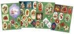 Reddy Cards 4 Stanzbogen zu Weihnachts  - Prägeboard Noel II