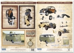 Reddy Cards Twinpack, 2 Oldtimer, Kleinbus