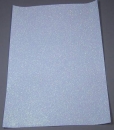 Glitterpapier A 4 hellblau irisierend