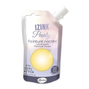 Aladine IZINK Pearly 80 ml pastellgelb