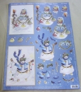 Reddy 3D Stanzbogen Peggy Abrams Snowly Lights / Christmas Caps