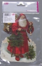 Poesiebild 11 x 16 cm Weihnachtsmann