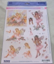 3 D Stanzbogen Fairie Poppets