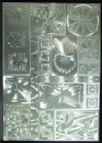 Dufex Motivbogen A 4 - Bogen, Schmetterlinge, silber