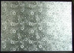 Dufex Texturen, Blüten, silber