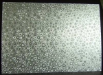 Dufex Texturen, Herzen, silber