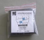 Elastisches Ärmelbündchen / Strickbündchen grau