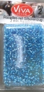 VIVA Rocailles Perlen mit Silbereinzug 2 mm 17 Gr aquamarin
