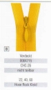 YKK Verdeckter Reißverschluss nicht teilbar Kunststoff 40cm