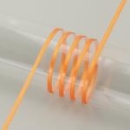 Satinband 3 mm pro Meter orange