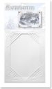 Reddy Cards Winterliche Satinkarten weiss