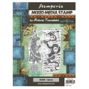 Stamperia Mixed Media Stamp Stempel Sir Vagabond in Japan Dragon