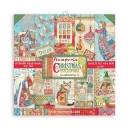 Stamperia Extra Small Paper Pad / 10 Papiere Christmas Patchwork