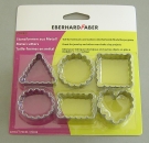Eberhard Faber Stanzformen aus Metall "Crinkle"