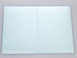 Grußkarte 10,2 x 15,2 cm pastell blau