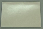 Umschlag passend zu Grußkarte 10,2 x 15,2 cm silber