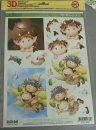 3D Stanzbogen Toreads mit Hintergrund Teil 2