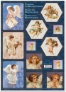 Reddy Cards Bastelpackung Wasserfallkarten, Engel